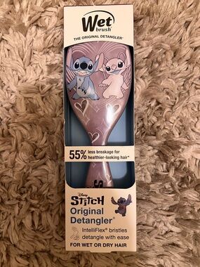 Wet Brush Detangle Paddle Brush - Disney - Stitch
